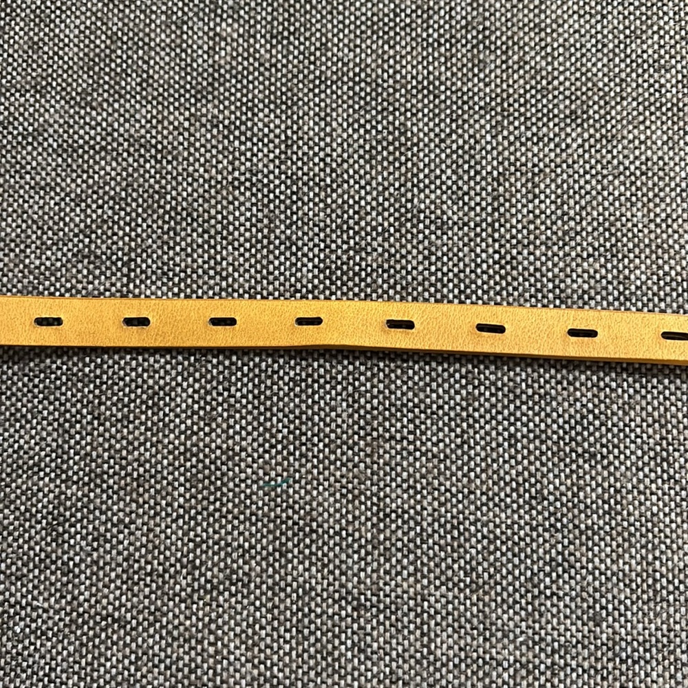 Anne Klein mustard yellow belt, size L/XL. - Picture 6 of 11